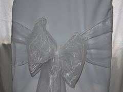 Organza Chair Sash